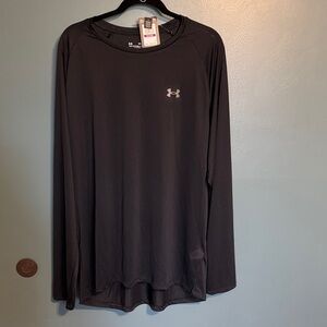 Under Armour Black Long-Sleeve Training Top